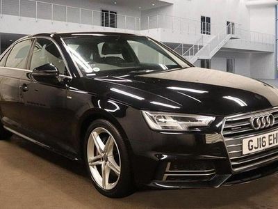 Black Used 2016 Audi A4 S-Line Sedan | £11,495 (Fair price)