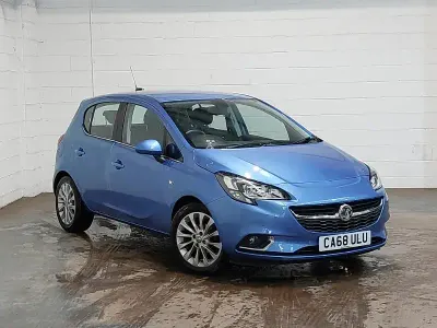 Used Vauxhall Corsa 90 HP (66 kW) 2019 Blue Hatchback