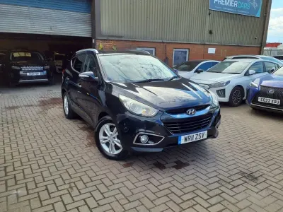 Used Hyundai ix35 Premium 115 HP (84 kW) 2011 Black SUV