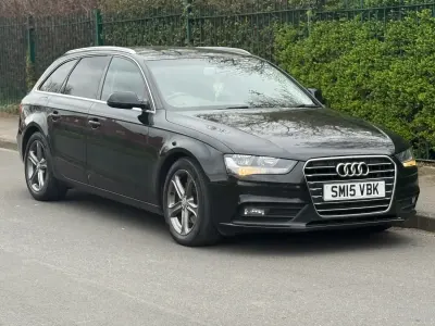 Begagnad Audi A4 163 HK (119 kW) 2015 Svart Kombi
