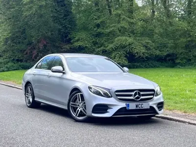 Gebraucht Mercedes E220 AMG line 194 PS (142 kW) 2016 Silber Limousine