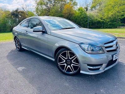 Begagnad Mercedes C220 AMG 2013 Silver
