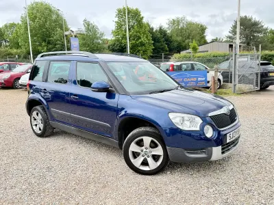 Used Skoda Yeti GreenLine 105 HP (77 kW) 2013 Blue SUV
