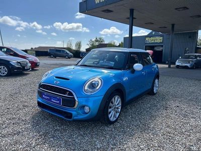 Begagnad Mini Cooper S Hatch 2016 Blå Halvkombi