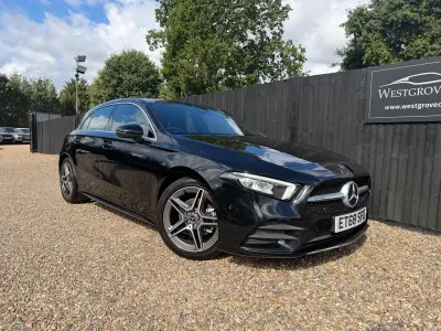Used Mercedes A200 Executive 163 HP (119 kW) 2019 Black Hatchback