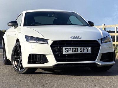 Used Audi TT Black Edition 180 HP (132 kW) 2018 Ibis white Coupe