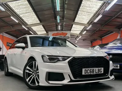 Used Audi A6 S-Line 2018 White Estate
