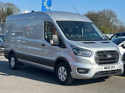 Used Ford Transit Limited 165 HP (121 kW) 2025 Moondust silver (metallic colour) Van