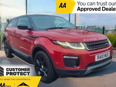 Red Used 2016 Land Rover Range Rover evoque SE Coupe | £10,995 (Good price)