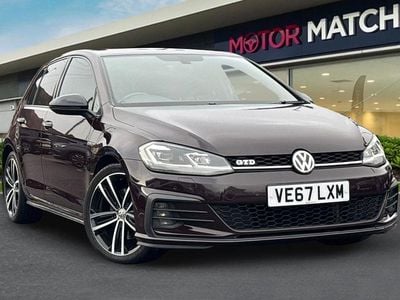 Black Used 2017 VW Golf VII GTD Hatchback | £13,880 (A bit pricey)