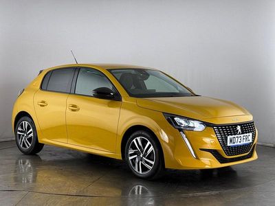 Used Peugeot 208 Allure+ 102 HP (75 kW) 2023 Yellow Hatchback