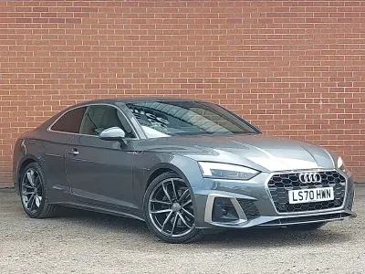 Used Audi A5 S-Line 163 HP (119 kW) 2020 Grey Coupe