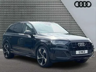 Used Audi Q7 Black Edition 281 HP (206 kW) 2022 Black SUV