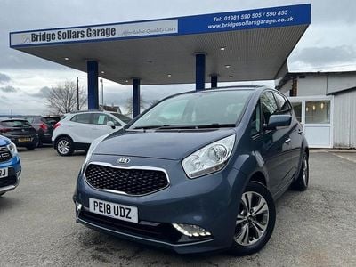 Used Kia Venga 125 HP (91 kW) 2018 Blue Hatchback