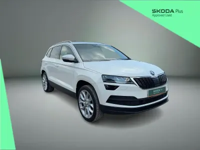 Second-hand Skoda Karoq 110 CP (80 kW) 2019 Alb SUV