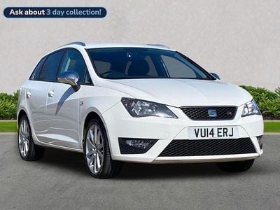 Begagnad Seat Ibiza ST FR 105 HK (77 kW) 2014 Vit Kombi