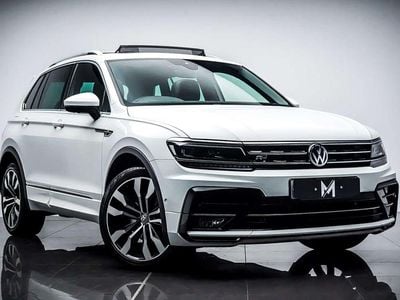 White Used 2020 VW Tiguan R-line SUV | £22,795 (Good price)