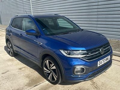 Used VW T-Cross R-line 150 HP (110 kW) 2020 Blue SUV