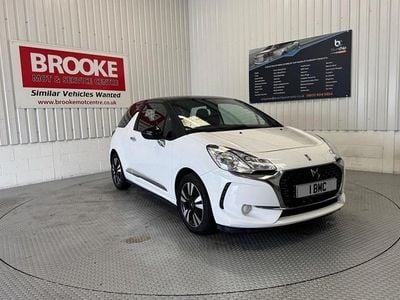 Used DS Automobiles DS3 Chic 2017 White Hatchback