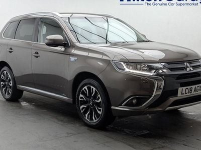 Brown Used 2018 Mitsubishi Outlander P-HEV Estate | £10,850 (Good price)