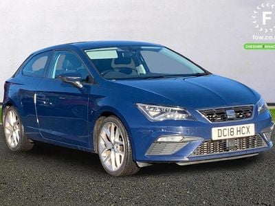 Blue Used 2018 Seat Leon FR Coupe | £10,799 (Fair price)