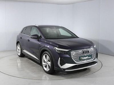 Used Audi Q4 e-tron S-Line 150 kW (204 HP) 2021 Mauve/purple SUV