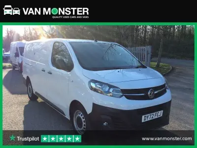 Gebraucht Vauxhall Vivaro 100 PS (73 kW) 2022 Weiß Van / Kleinbus