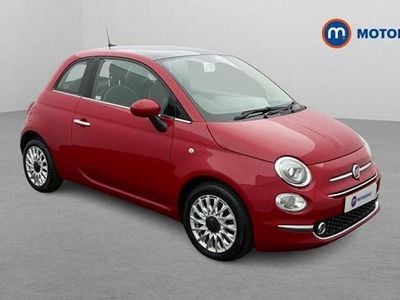 Used Fiat 500 Lounge 69 HP (50 kW) 2018 Red Hatchback