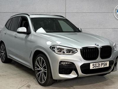 Used BMW X3 M Sport 187 HP (137 kW) 2021 Silver SUV