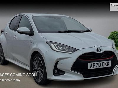 Used Toyota Yaris Hybrid 2020 White Hatchback