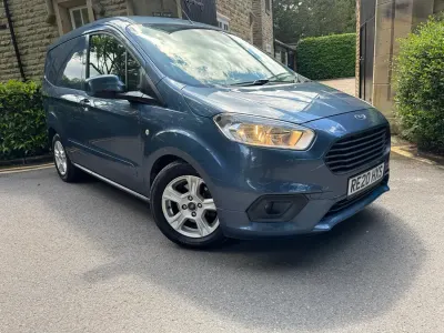 Used Ford Transit Limited 100 HP (73 kW) 2020 Blue Van