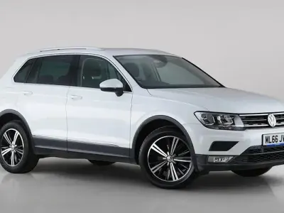 Used VW Tiguan SE 150 HP (110 kW) 2016 White SUV