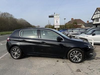 Used Peugeot 308 Allure 120 HP (88 kW) 2016 Black Hatchback