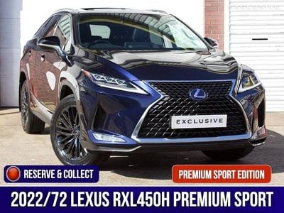 Used Lexus RX450hL 313 HP (230 kW) 2022 Blue Estate