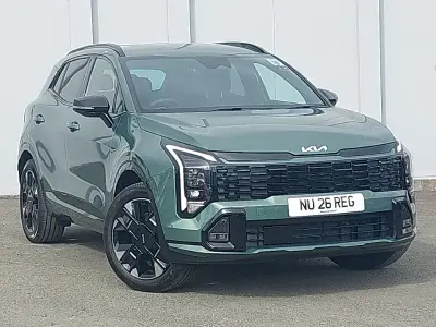 New Kia Sportage GT-Line 235 HP (172 kW) 2026 Premium paint  experience green SUV