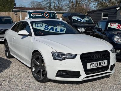 Used Audi A5 Black Edition 177 HP (130 kW) 2013 White Coupe
