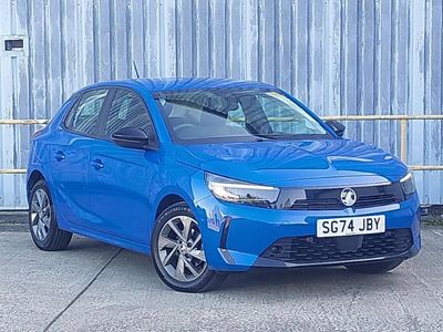 Used Vauxhall Corsa Design Edition 75 HP (55 kW) 2024 Blue Hatchback