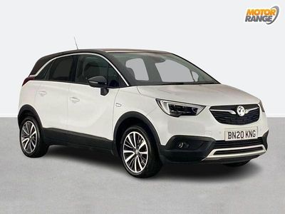 Used Vauxhall Crossland X Elite 130 HP (95 kW) 2020 White SUV