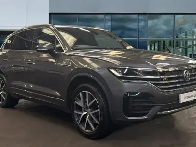 Usado VW Touareg R-line 286 HP (210 kW) 2018 Cinzento SUV