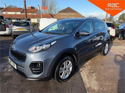 Blue Used 2017 Kia Sportage SUV | £6,995 (Fair price)
