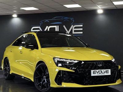 Yellow Used 2025 Audi RS3 Comfort Sedan | £57,995 (Fair price)