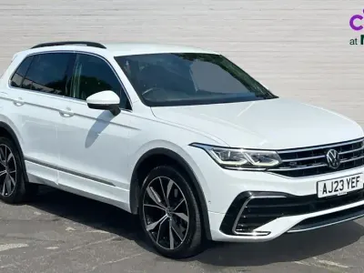 Used VW Tiguan R-line 245 HP (180 kW) 2023 White SUV