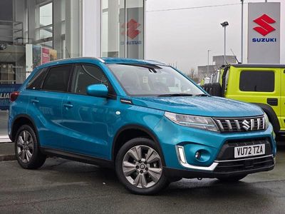 Turquoise Used 2022 Suzuki Vitara SZ-T Hatchback | £15,495 (Fair price)