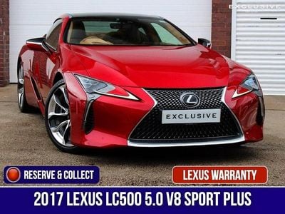 Used Lexus LC 500 Sport Line 2017 Red Coupe