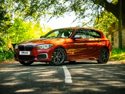 Used BMW M140 M Sport 2018 Orange Hatchback