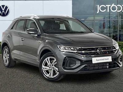 Grey Used 2025 VW T-Roc R-line SUV | £26,211 (Fair price)