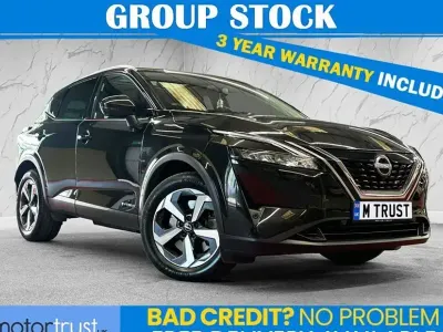 Used Nissan Qashqai N-Connecta 190 HP (139 kW) 2024 Black SUV