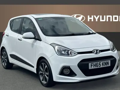 Used Hyundai i10 Premium SE 87 HP (63 kW) 2015 Polar white  solid Hatchback