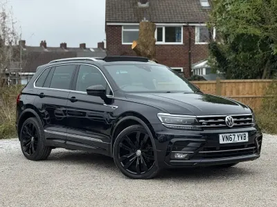 Used VW Tiguan R-line 150 HP (110 kW) 2017 Black SUV