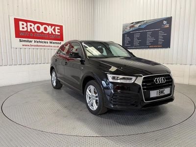 Black Used 2016 Audi Q3 S-Line SUV | £8,890 (Fair price)